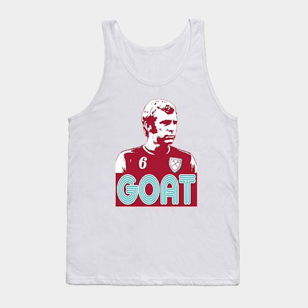 OG Footballers - Bobby MOORE - GOAT Tank Top by OG Ballers